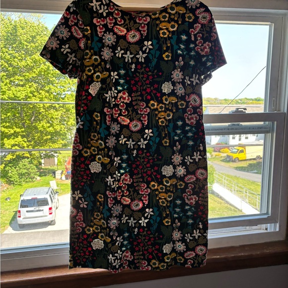 Boden Carina Stretch Cotton Floral Print Women's Dress - Picture 2 of 6